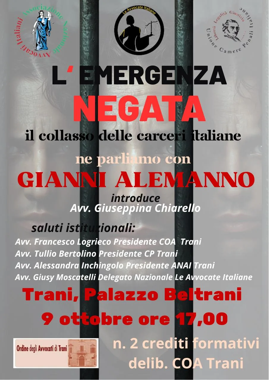 L'EMERGENZA NEGATA - il collasso delle carceri italiane 1